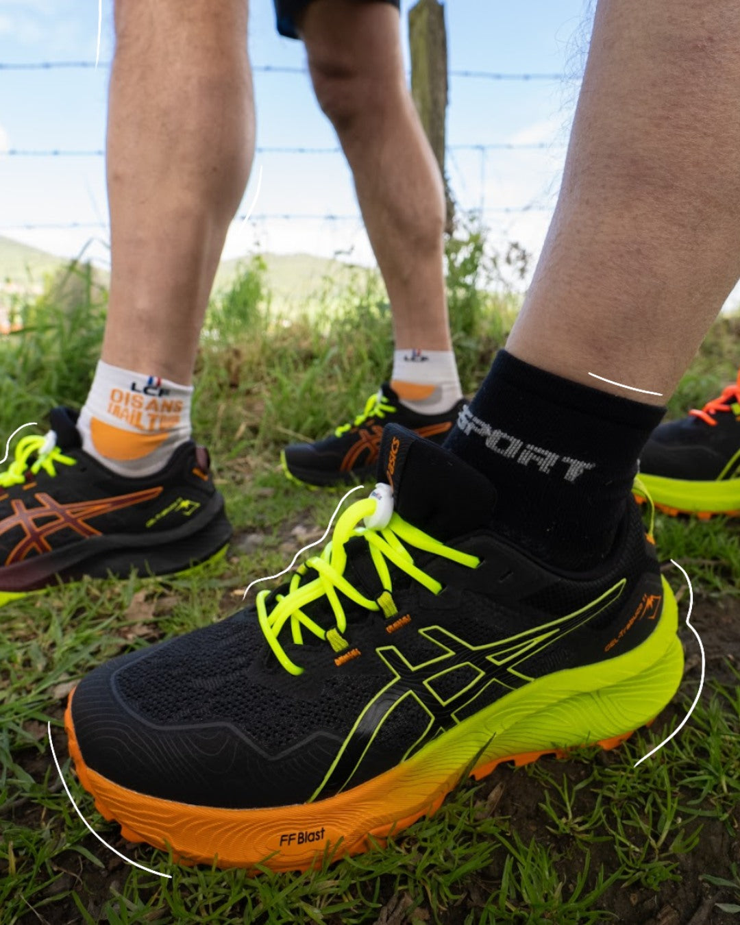 Lacets de running auto-laçants