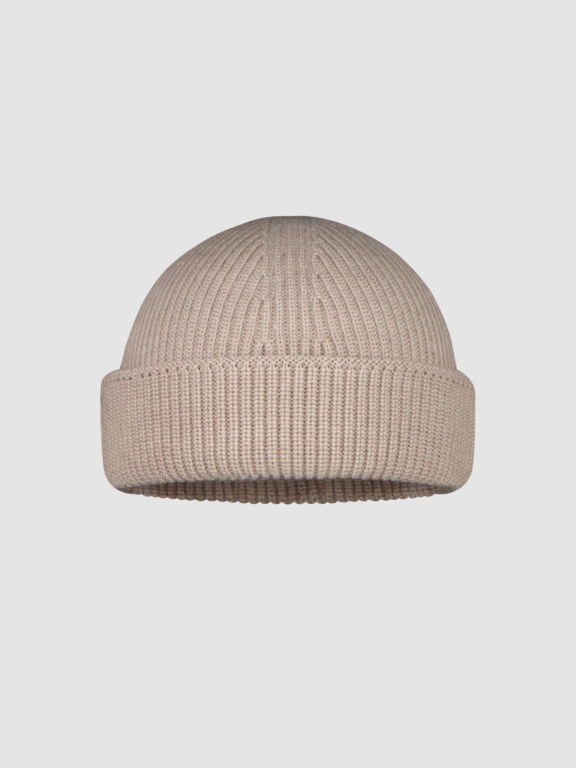 Bonnet Laine Mérinos Beige