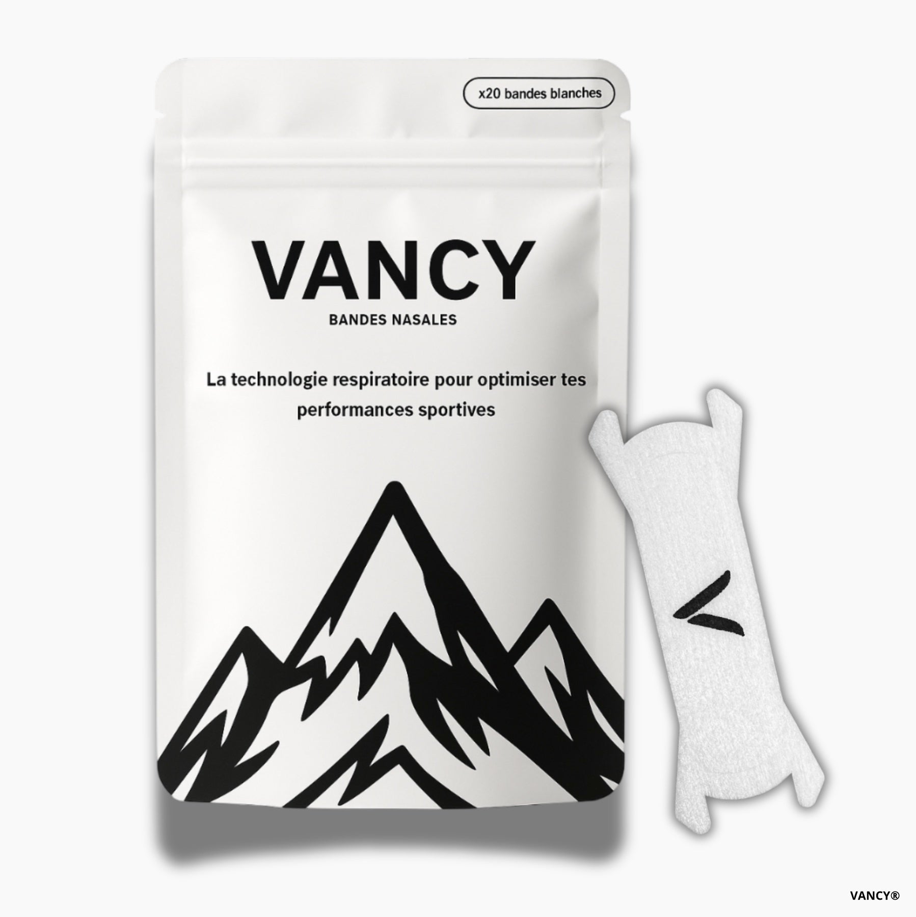Bandes Nasales Sport & Sommeil - Vancy®